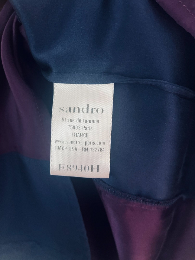 Sandro Top en soie