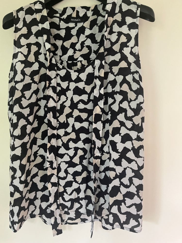 Max&Co. Ärmelloses Seidentop