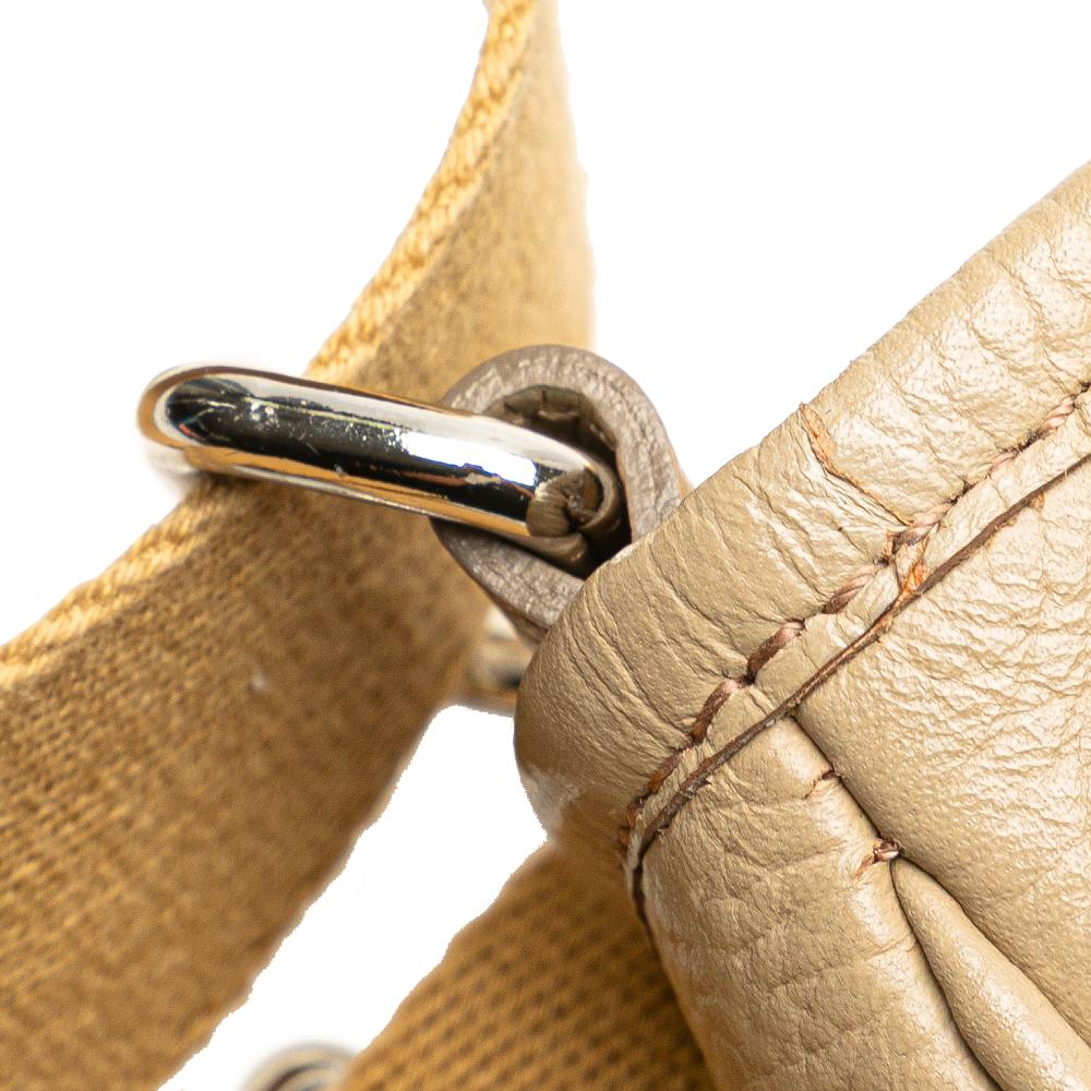 Burberry B Burberry Brown Beige Calf Leather Crossbody United Kingdom