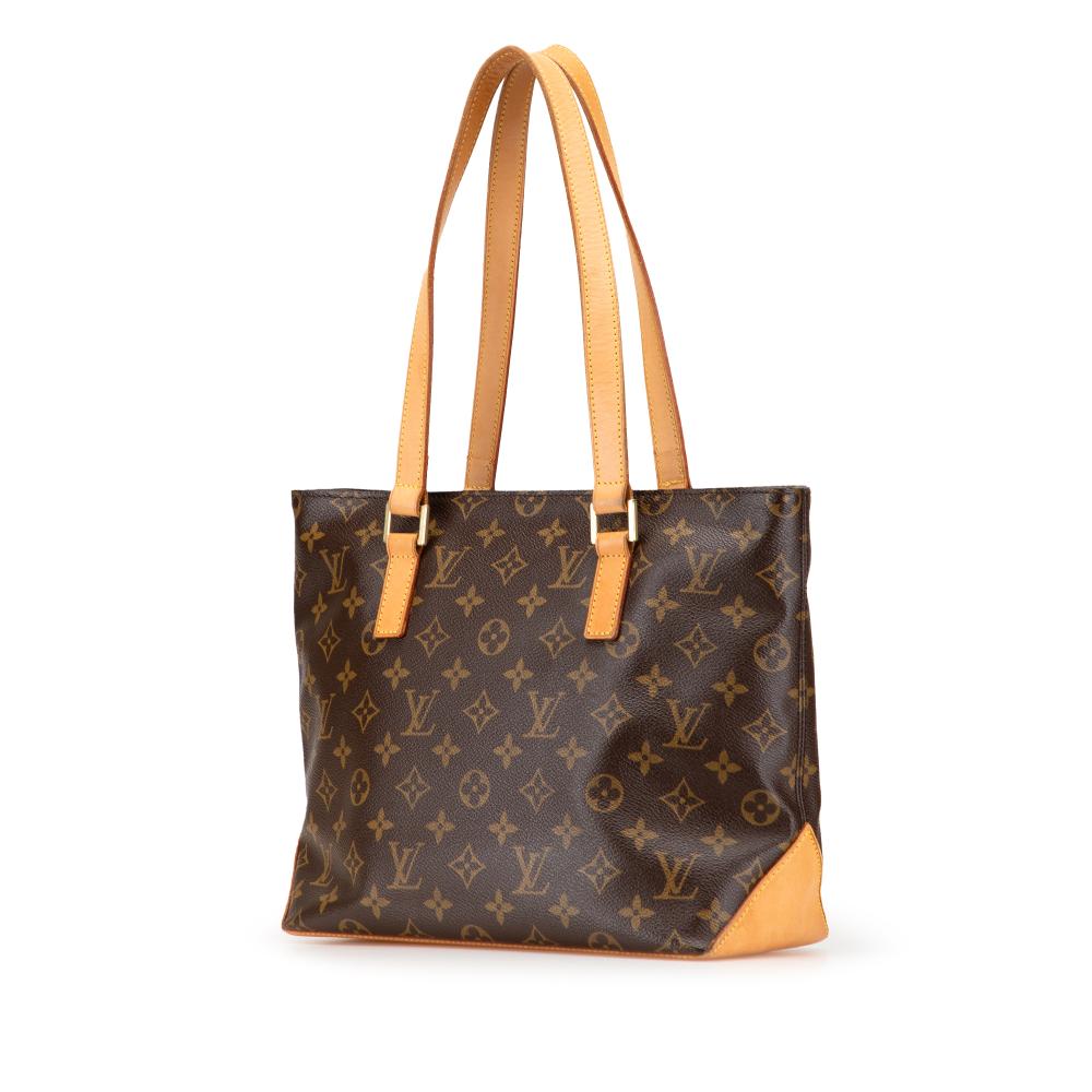 Louis Vuitton B Louis Vuitton Brown Monogram Canvas Fabric Monogram Cabas Piano France