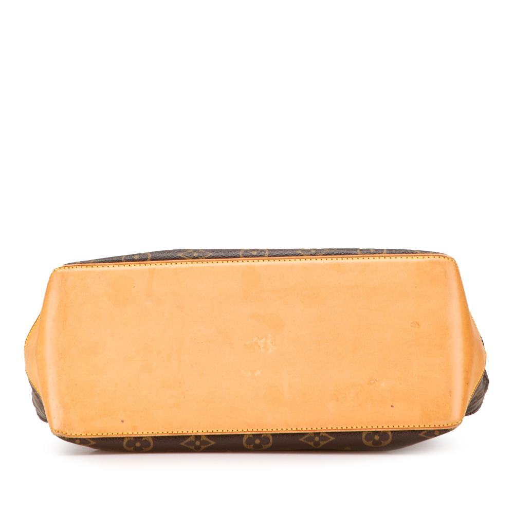 Louis Vuitton B Louis Vuitton Brown Monogram Canvas Fabric Monogram Cabas Piano France