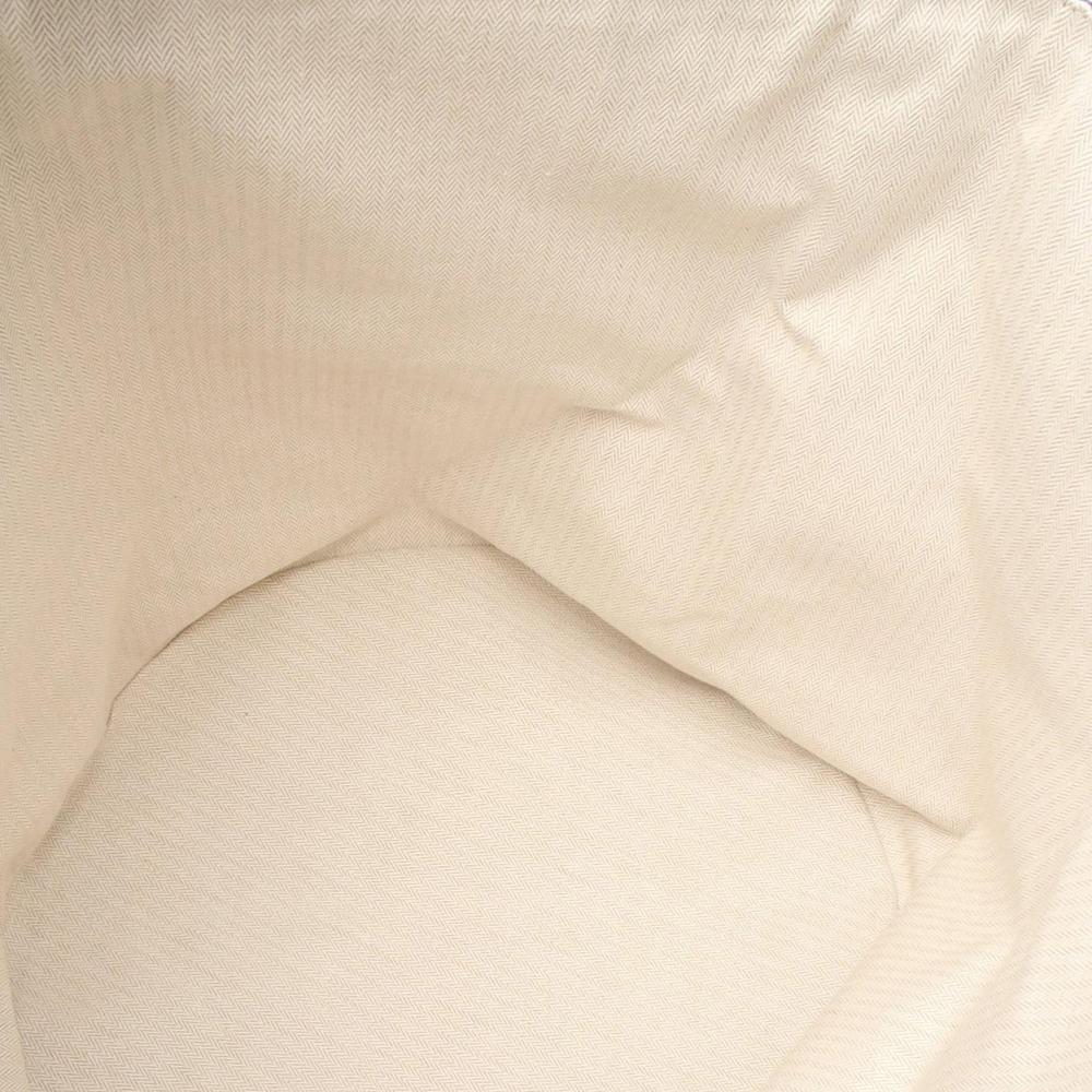 Hermès AB Hermès Blue Light Blue Canvas Fabric Toile Basket Tote France