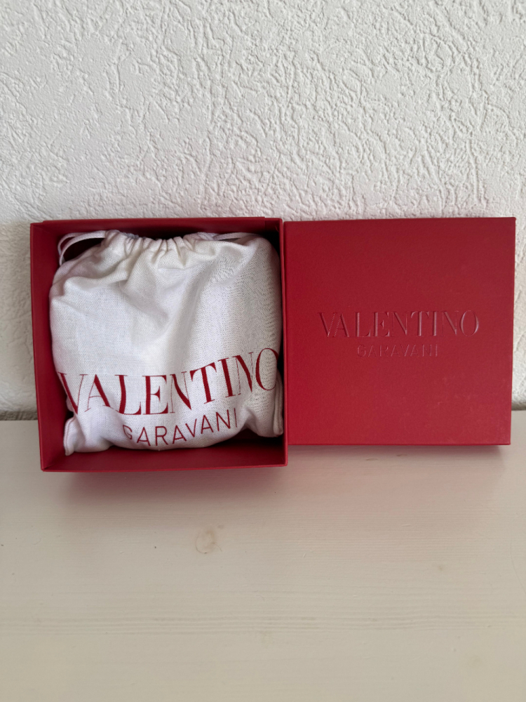 Valentino Vlogo Signature Ceinture réversible en cuir de veau brillant