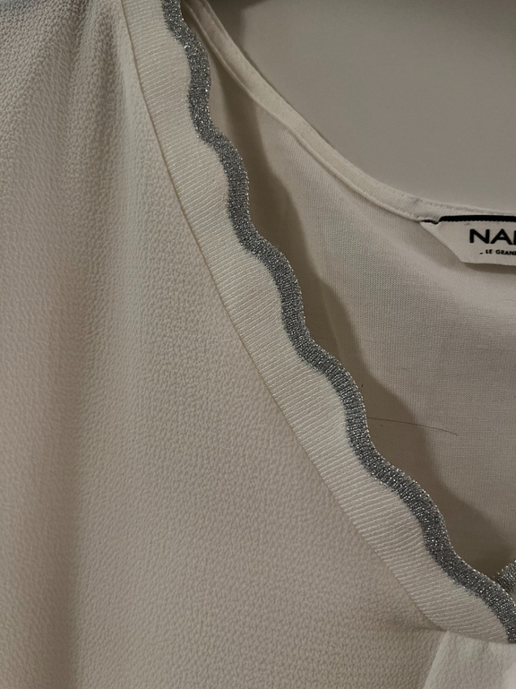 Naf Naf Top blanc essentiel