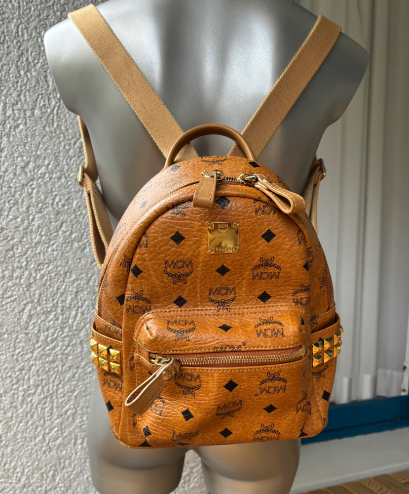 MCM Sac à dos en cuir Stark