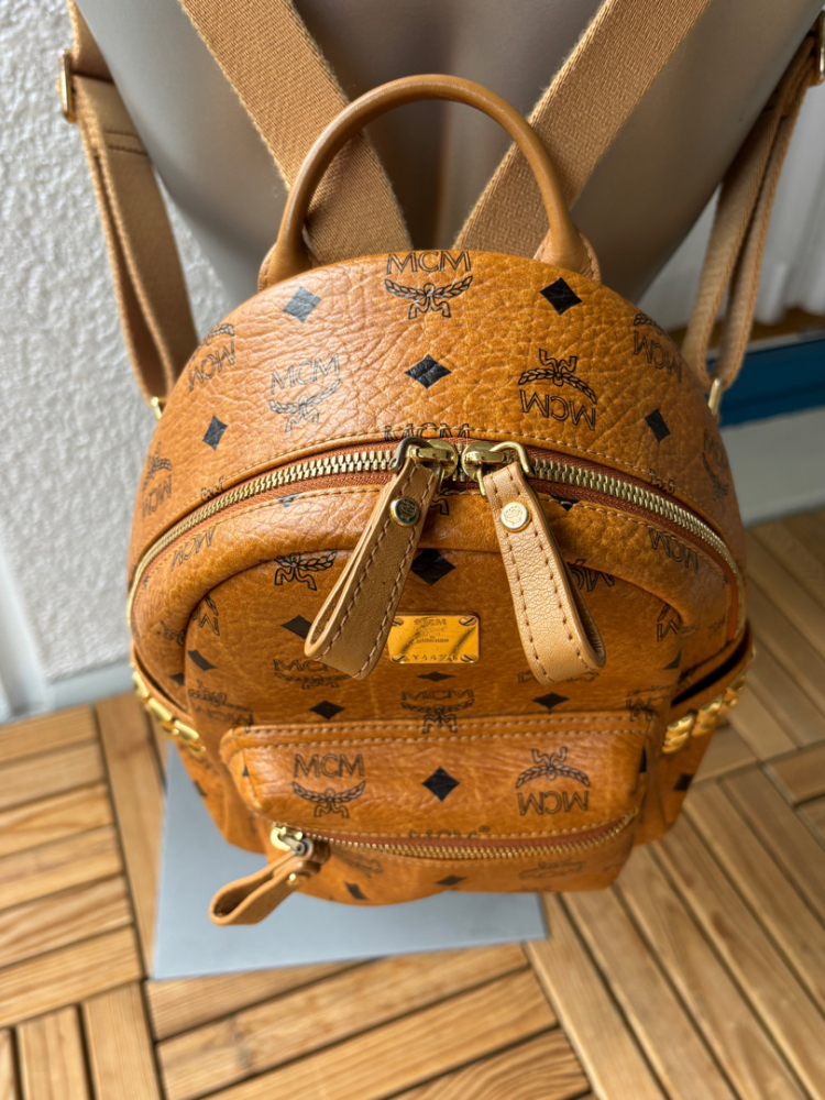 MCM Sac à dos en cuir Stark