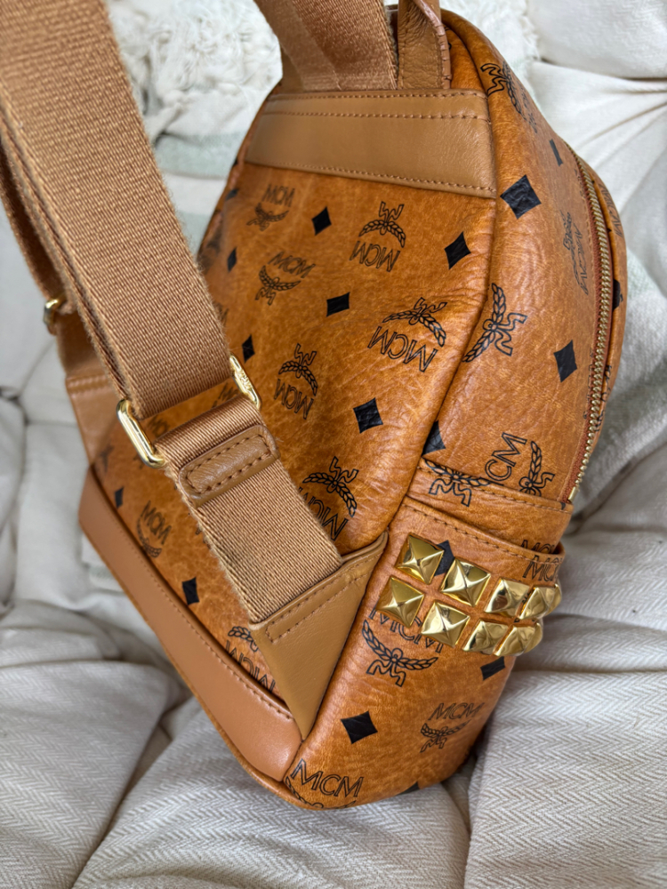 MCM Sac à dos en cuir Stark