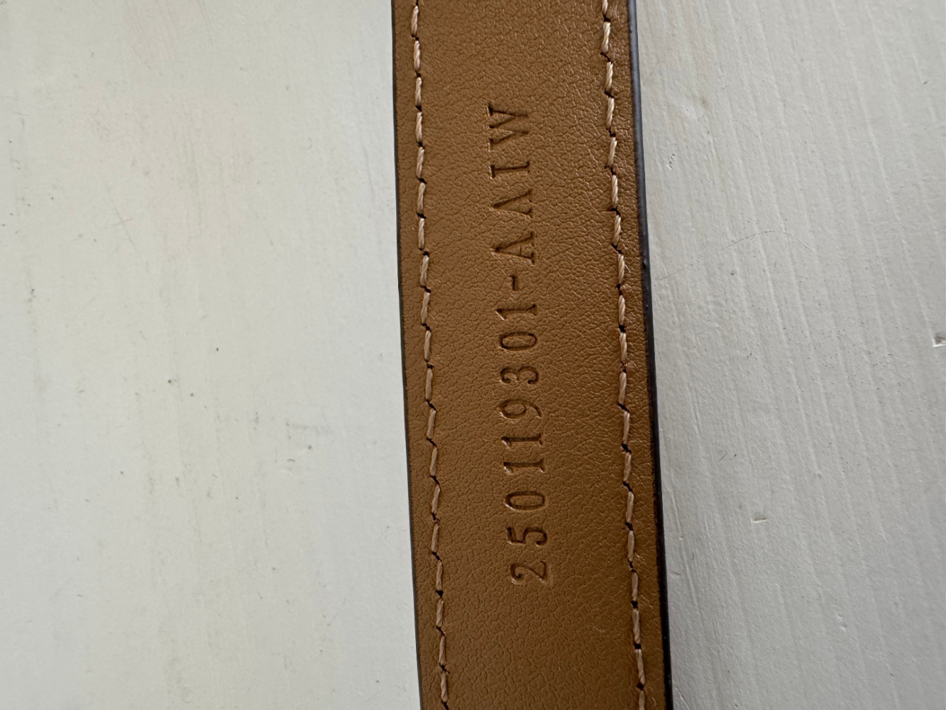 Fendi Ceinture en cuir avec logo FF