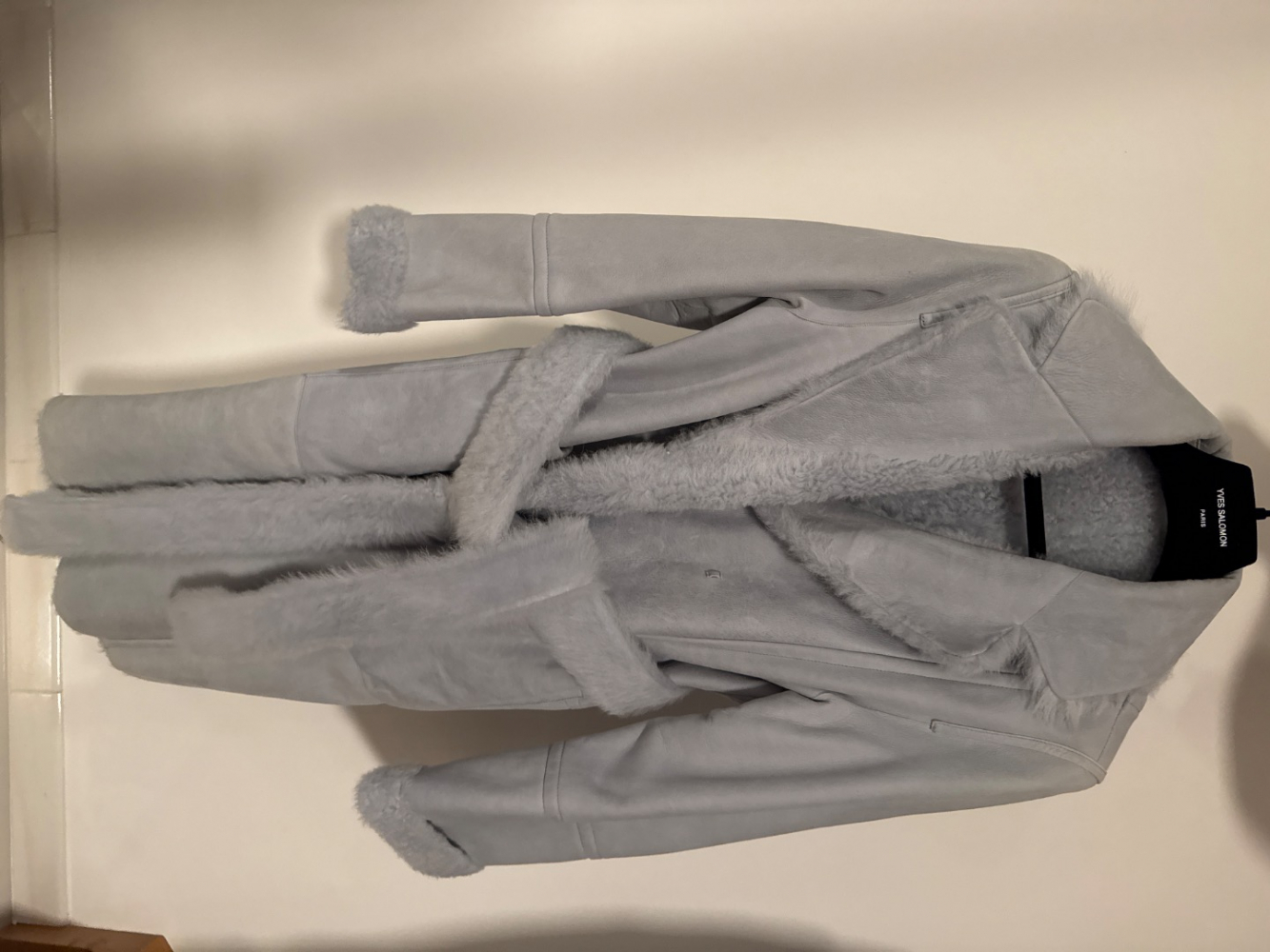 Yves Salomon Wendemantel aus Leder