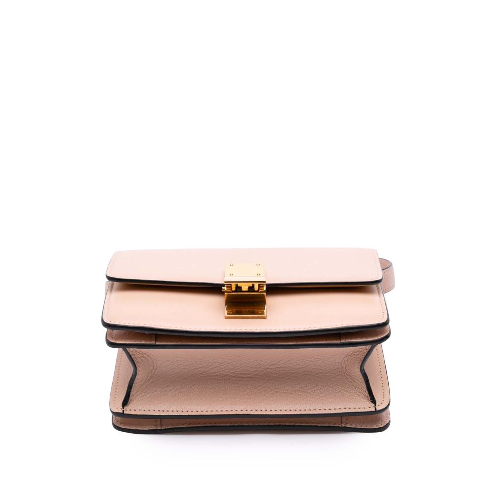 Celine B Celine Pink Light Pink Calf Leather Small Liege skin Classic Box Italy