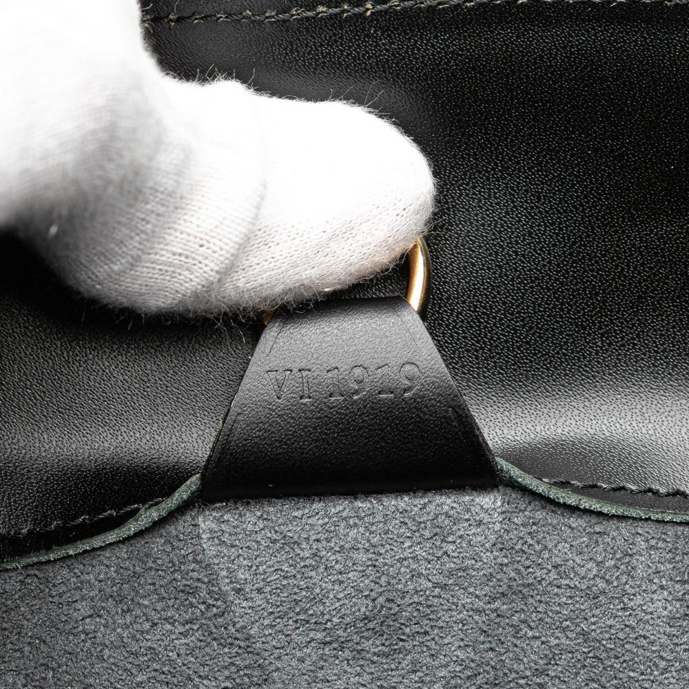 Louis Vuitton AB Louis Vuitton Black Epi Leather Leather Epi Noctambule France