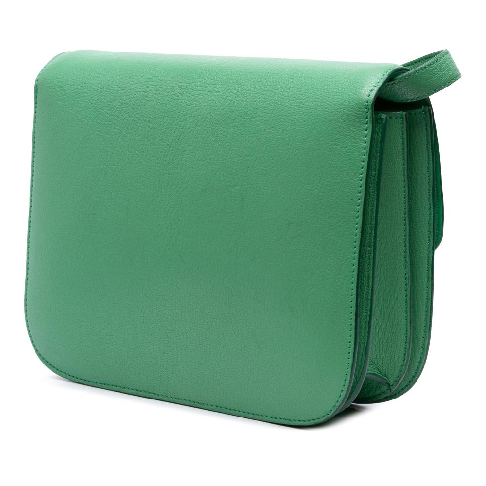 Celine B Celine Green Light Green Calf Leather Medium skin Classic Box Italy