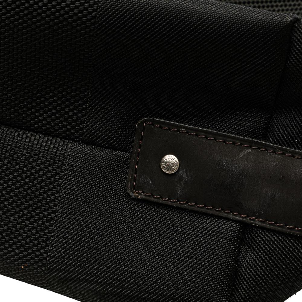 Louis Vuitton B Louis Vuitton Black Canvas Fabric Damier Geant Cougar France