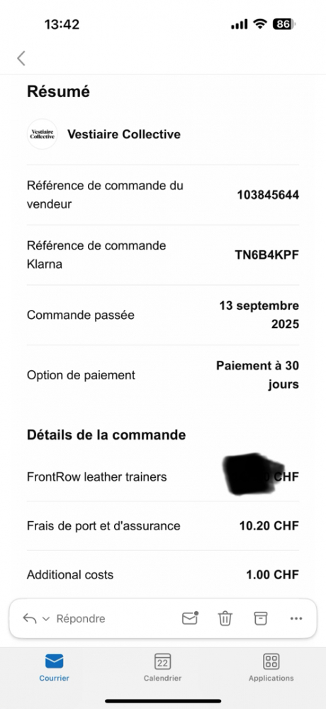 Louis Vuitton Basquets en cuir FrontRow