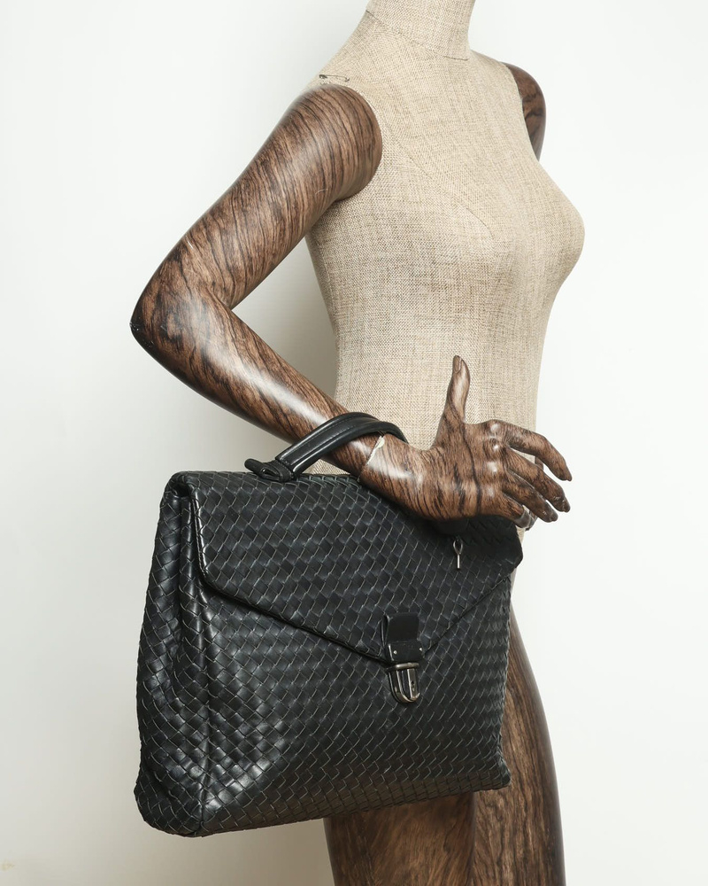 Bottega Veneta Intrecciato Business Bag