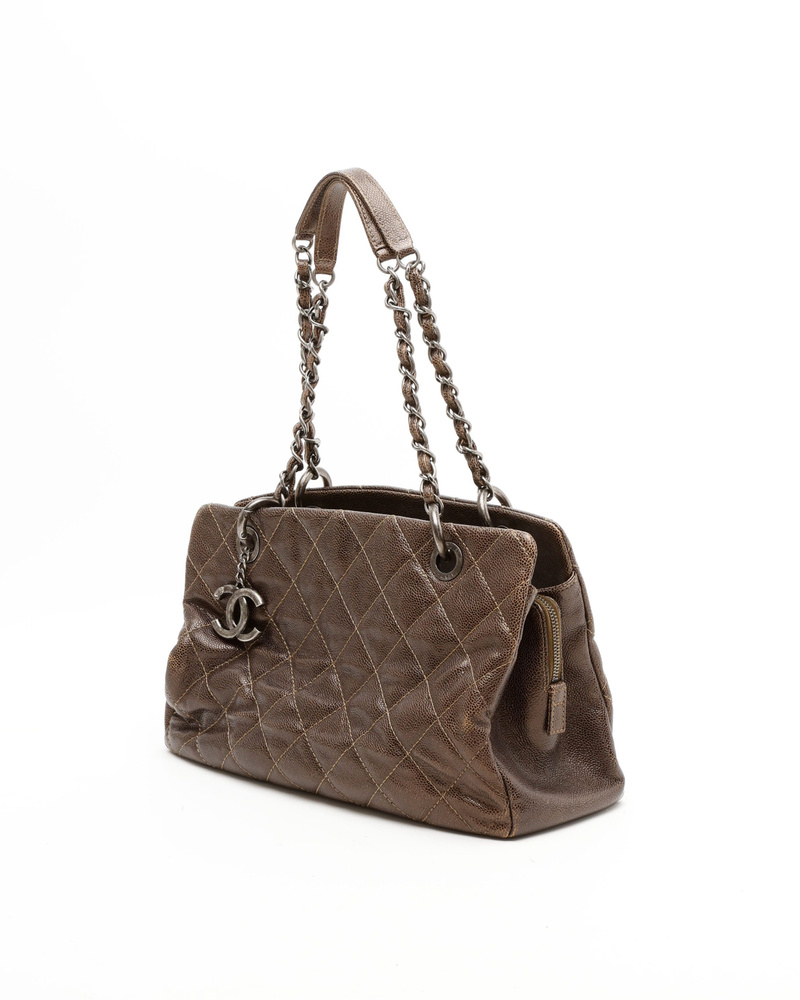 Chanel CC Caviar Tote Bag