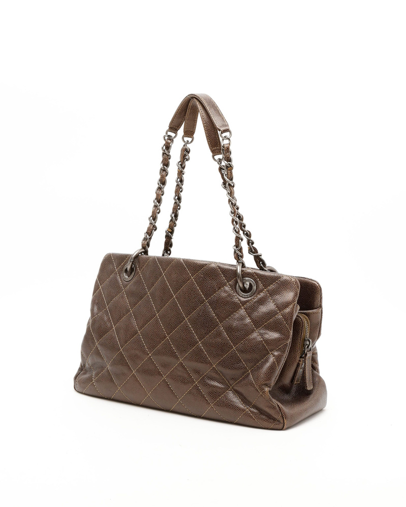 Chanel CC Caviar Tote Bag