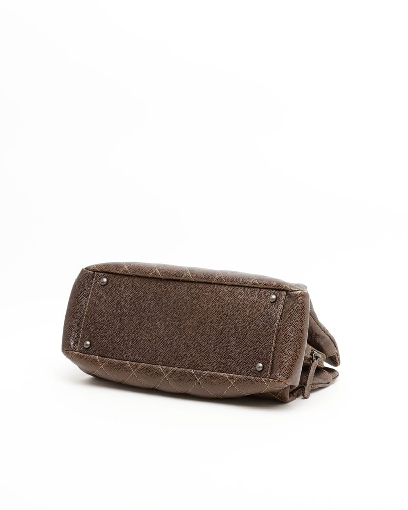 Chanel CC Caviar Tote Bag