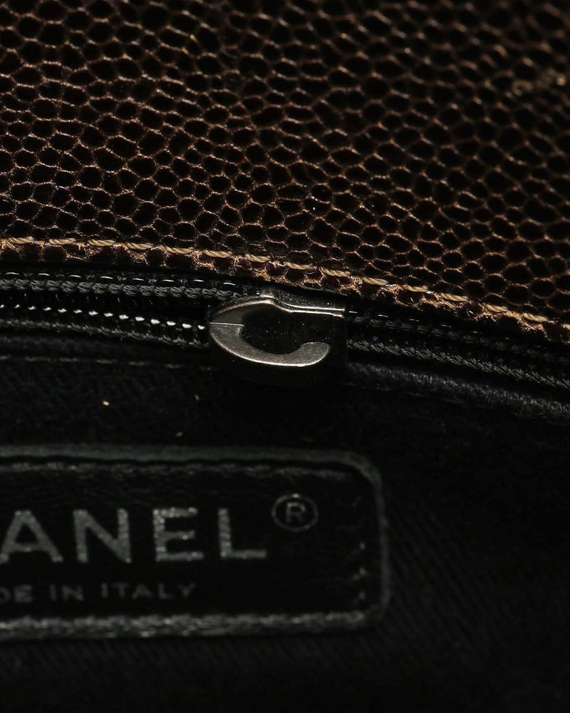 Chanel CC Caviar Tote Bag