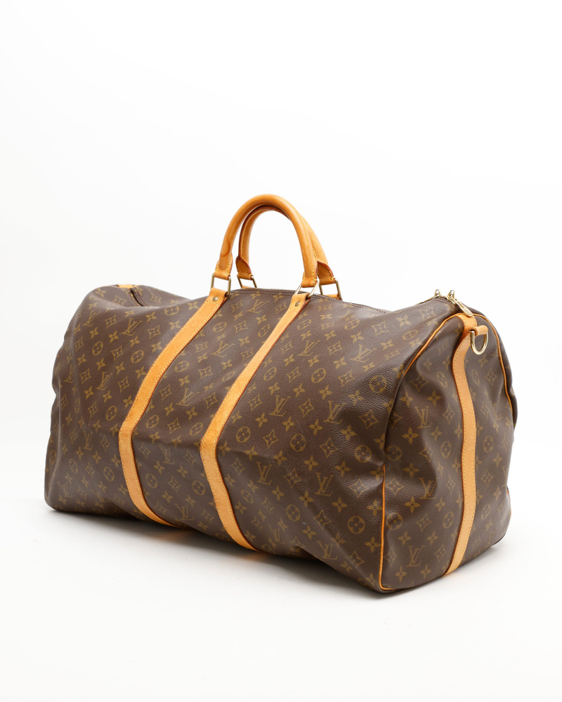 Louis Vuitton Monogram Keepall Bandoulière 60 Weekend Bag