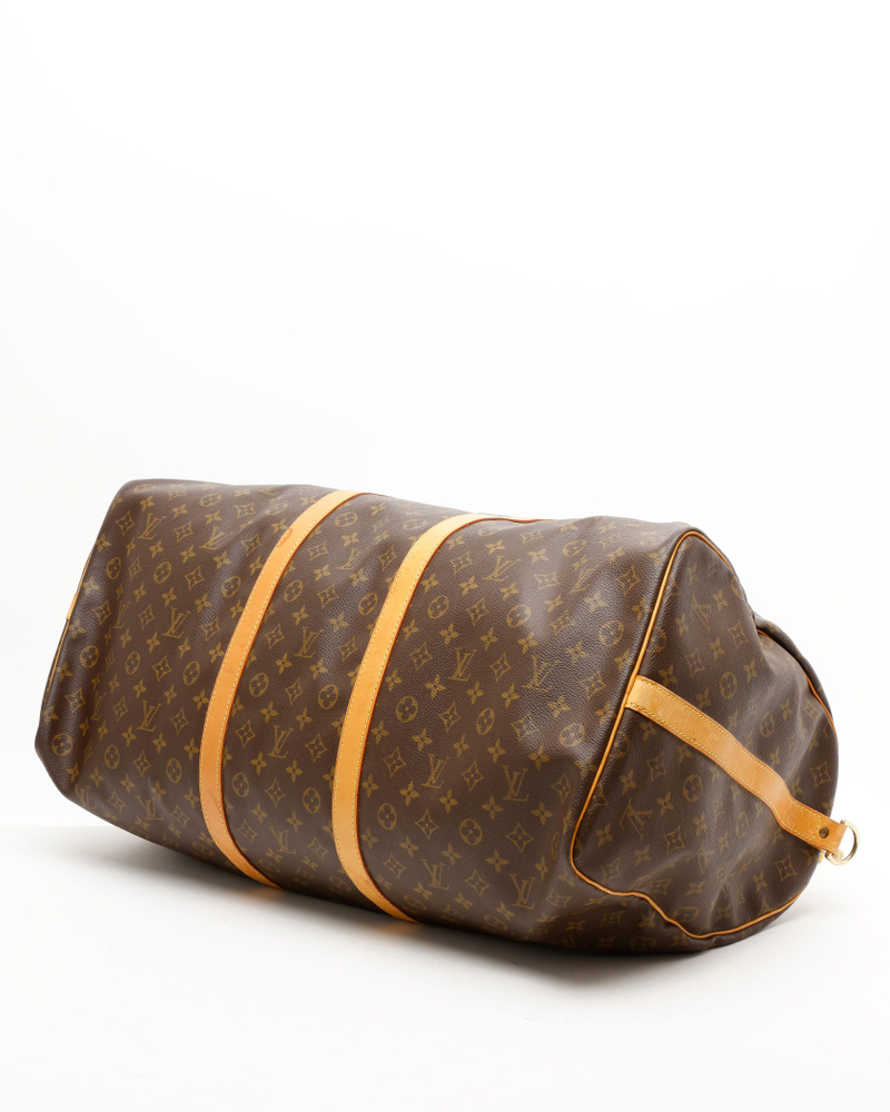 Louis Vuitton Monogram Keepall Bandoulière 60 Weekend Bag