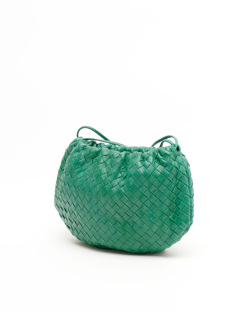 Bottega Veneta Intrecciato Small The Valve Shoulder Bag