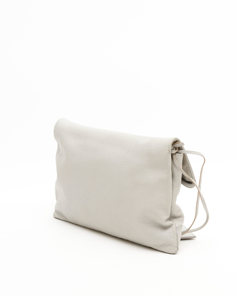 Balenciaga Motocross Metallic Edge Envelope Clutch Bag