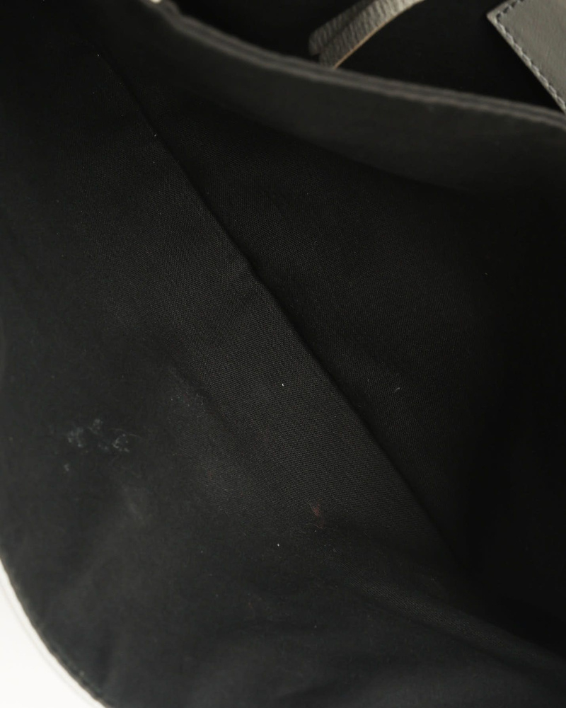 Balenciaga Motocross Metallic Edge Envelope Clutch Bag