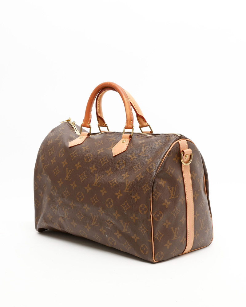 Louis Vuitton Monogram Speedy Bandoulière 35 Bag