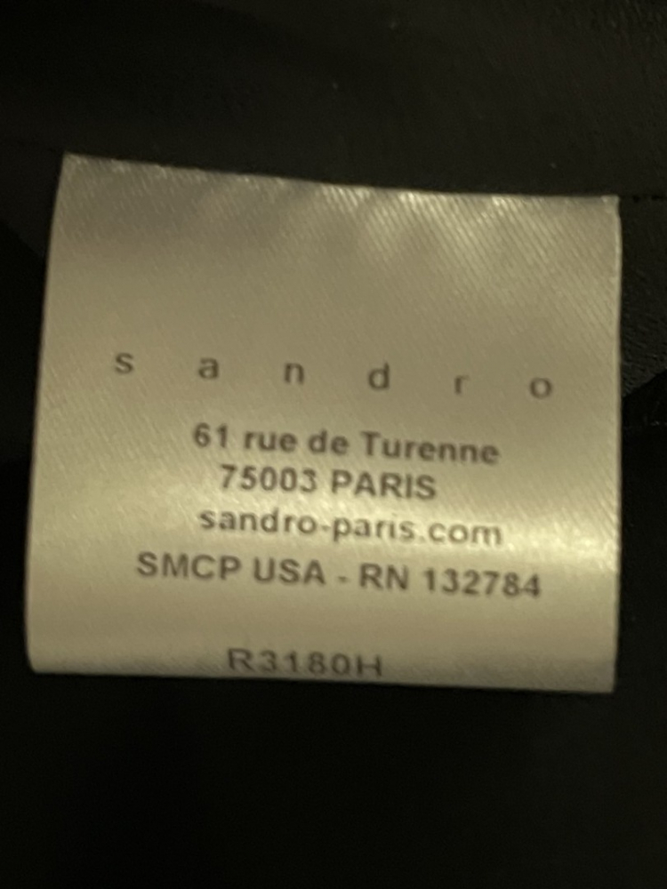 Sandro Elegant Black dress