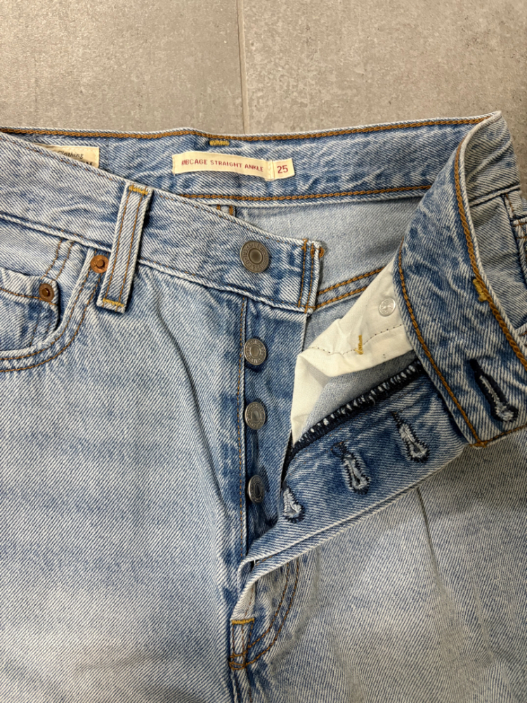 Levi's Ribacage straight ankle