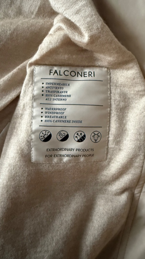 Falconeri NEW mit Kaschmir gefütterte Jacke