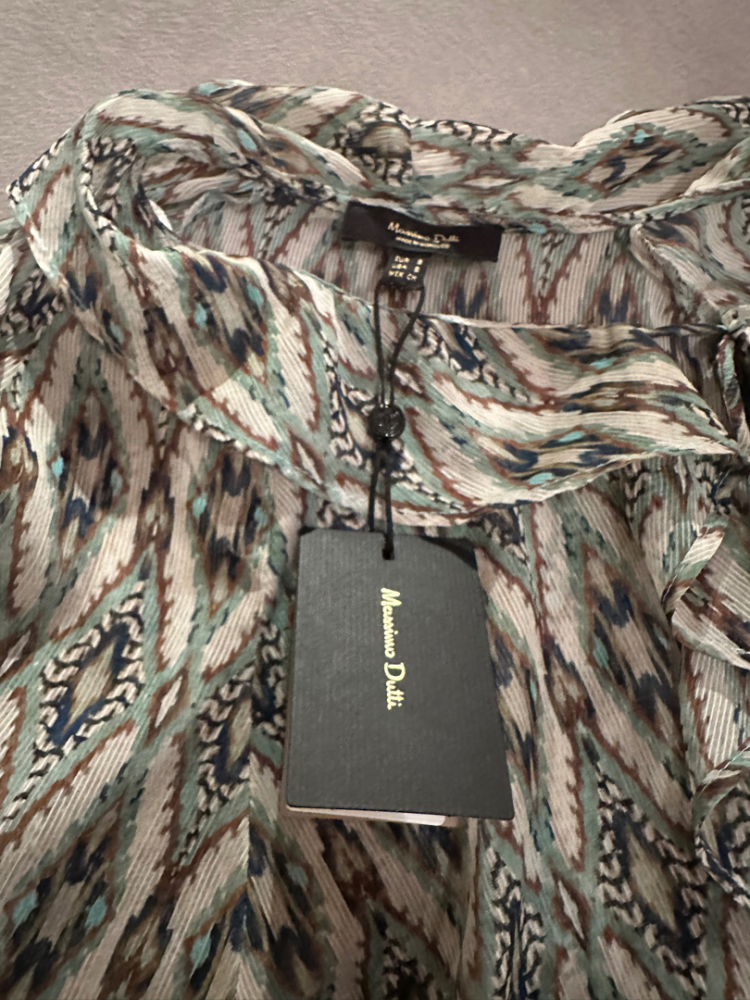 Massimo Dutti New blouse with label