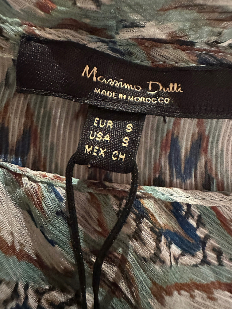 Massimo Dutti New blouse with label