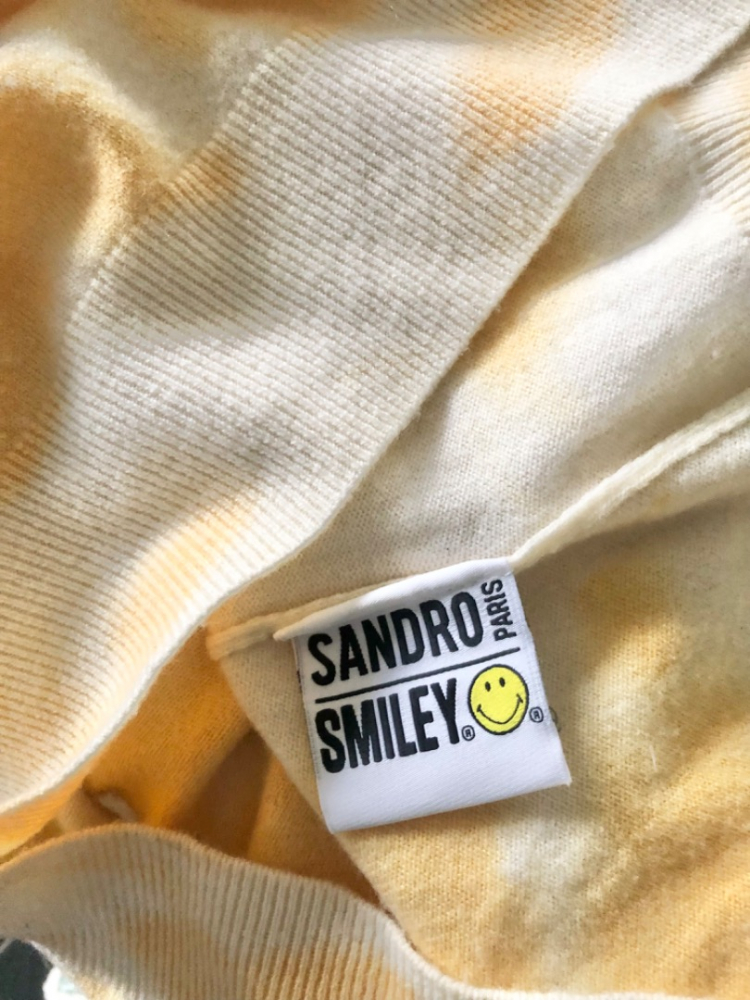 Sandro SMILEY line sweater