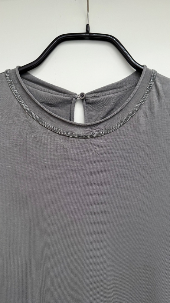 Brunello Cucinelli Top en jersey extensible