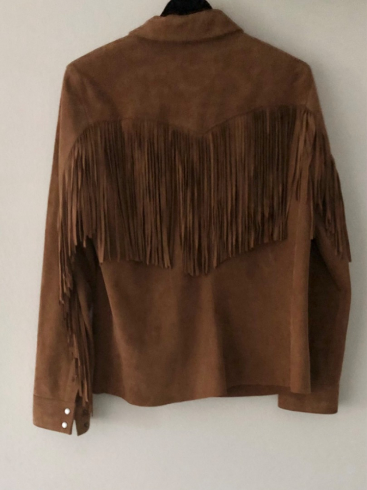 All Saints BOHO WESTERN fringed jacket