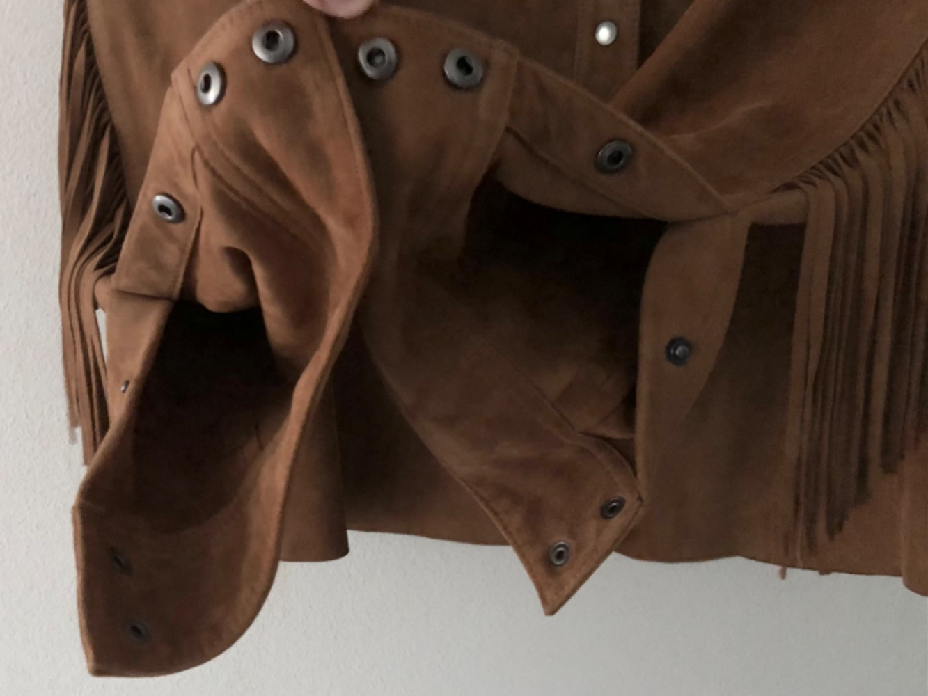 All Saints BOHO WESTERN fringed jacket