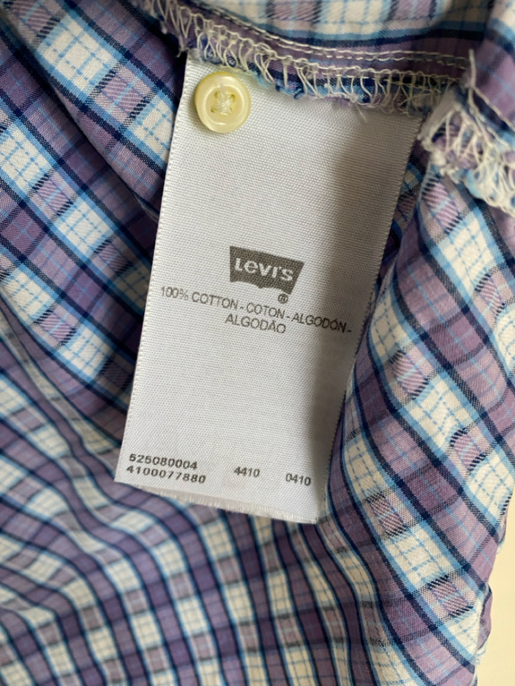 Levi's Checkered blouse