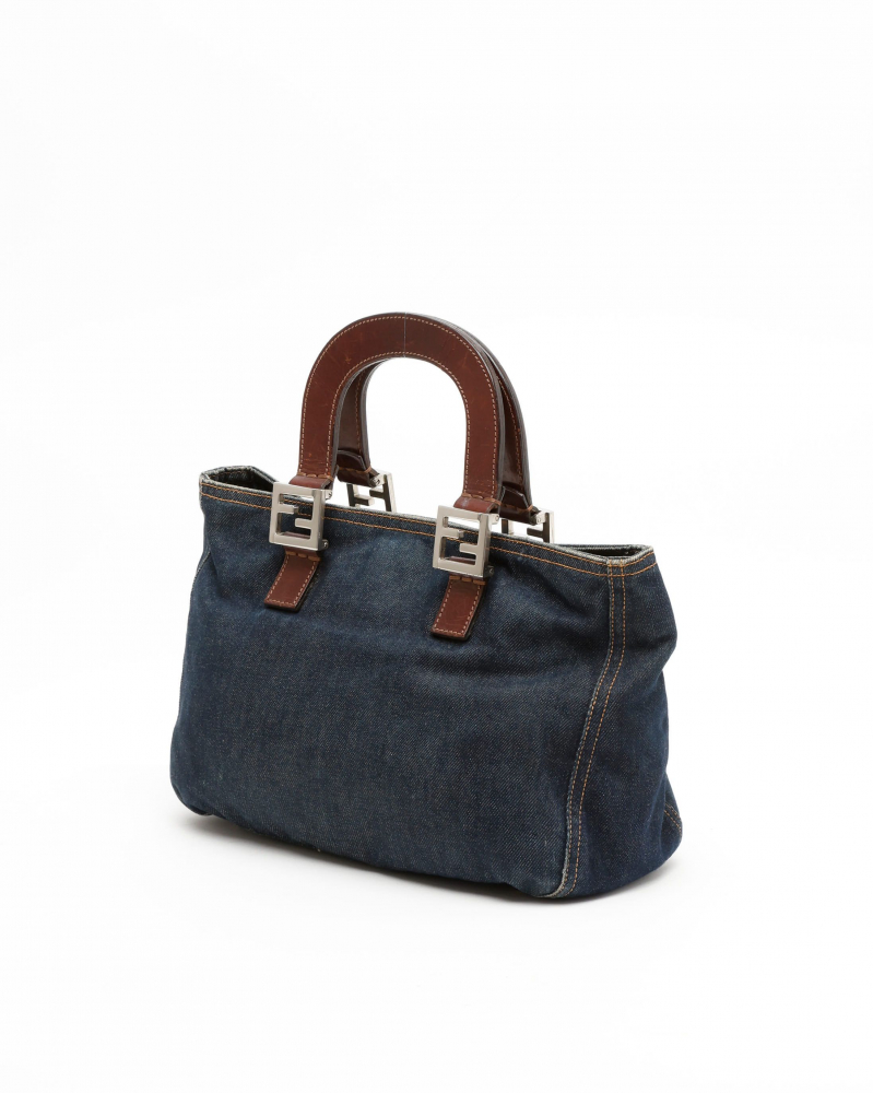 Fendi Denim Tote Bag
