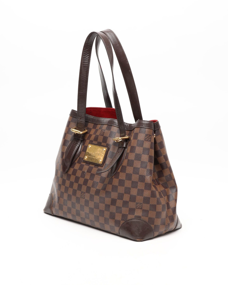 Louis Vuitton Damier Hampstead MM Tote Bag