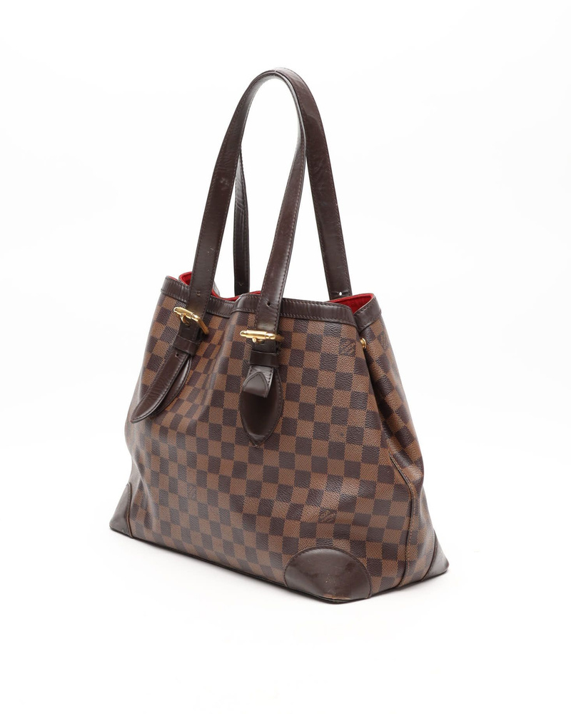 Louis Vuitton Damier Hampstead MM Tote Bag