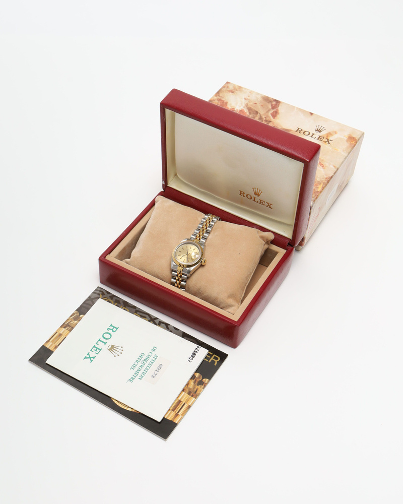 Rolex Lady-Datejust 26mm Ref 69173 Full Set 1990 Watch