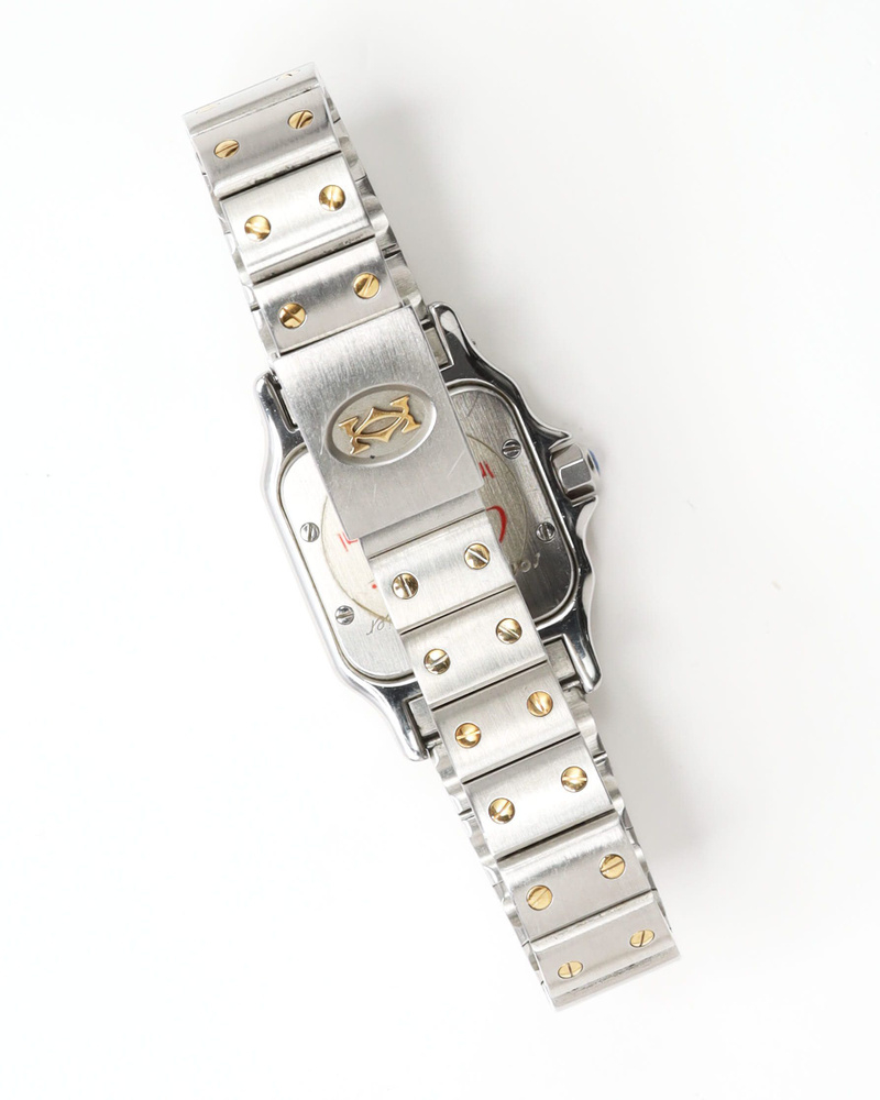 Cartier Santos Galbée 24mm Ref 1057930 Rare Dial Watch