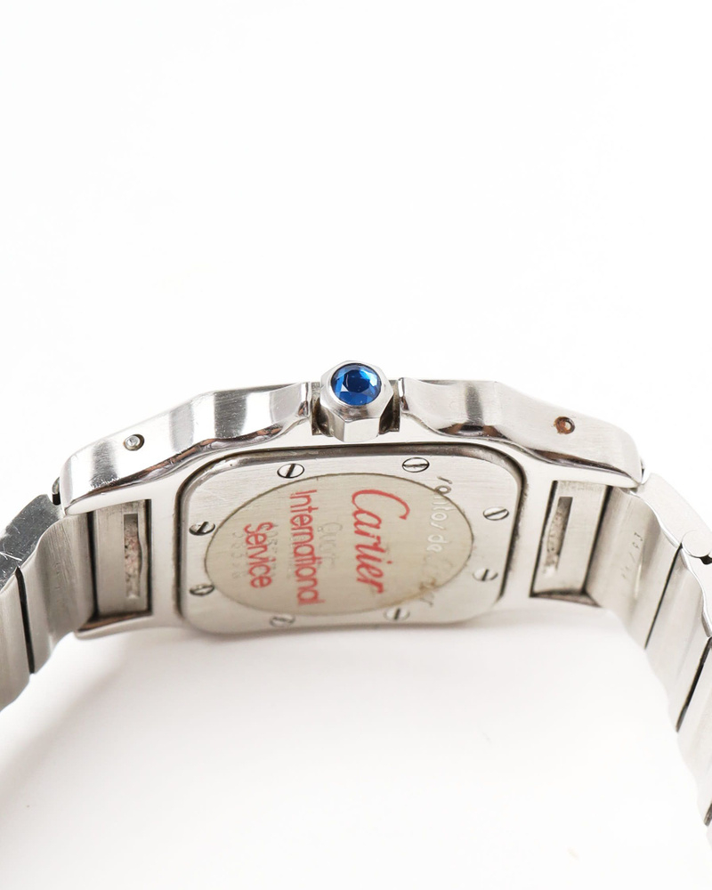 Cartier Santos Galbée 24mm Ref 1057930 Rare Dial Watch