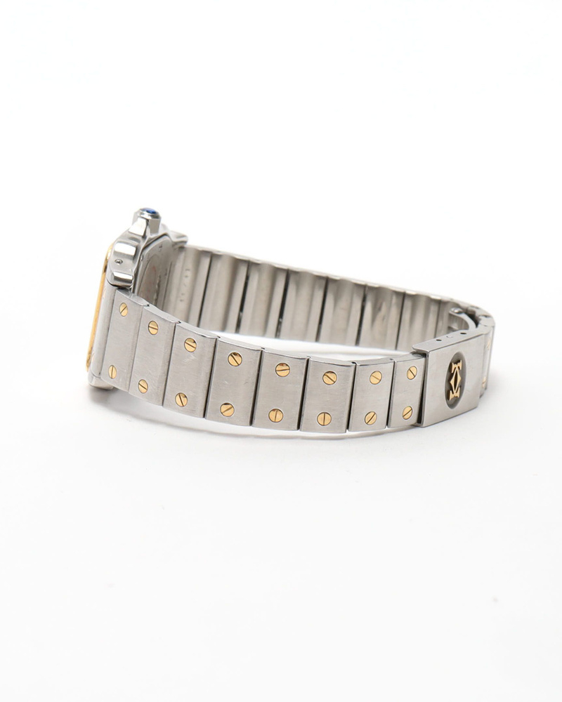 Cartier Santos Galbée 24mm Ref 1057930 Rare Dial Watch