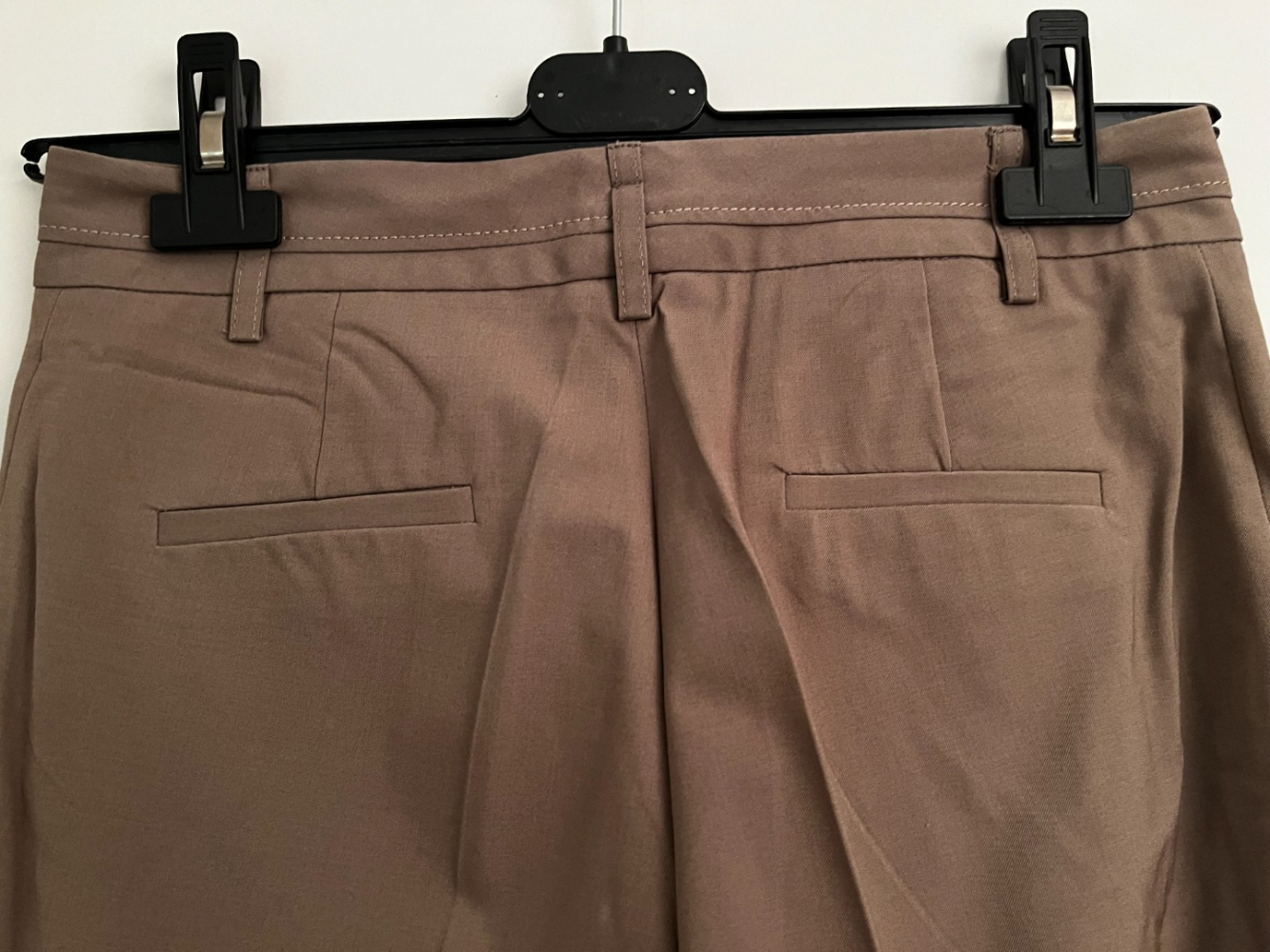 123 Paris Office straight trousers