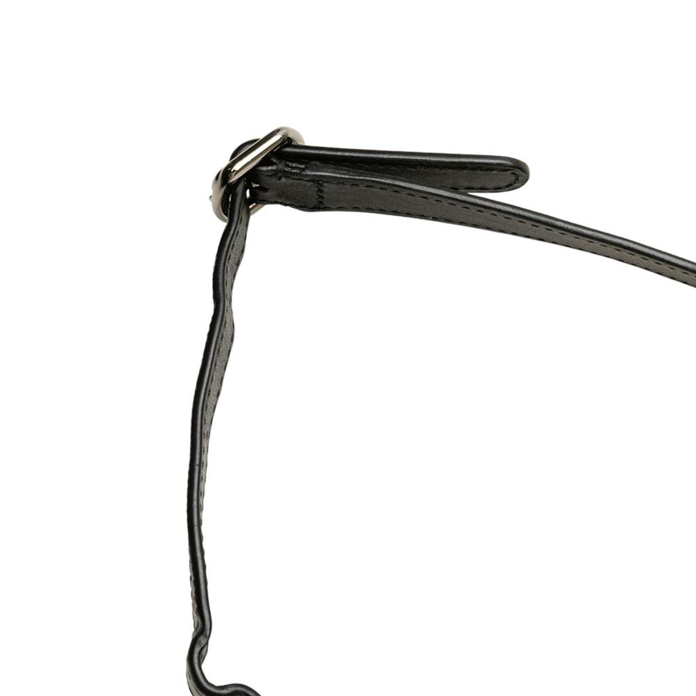 Chanel AB Chanel Black Patent Leather Leather Patent Round As Earth Bag Italy