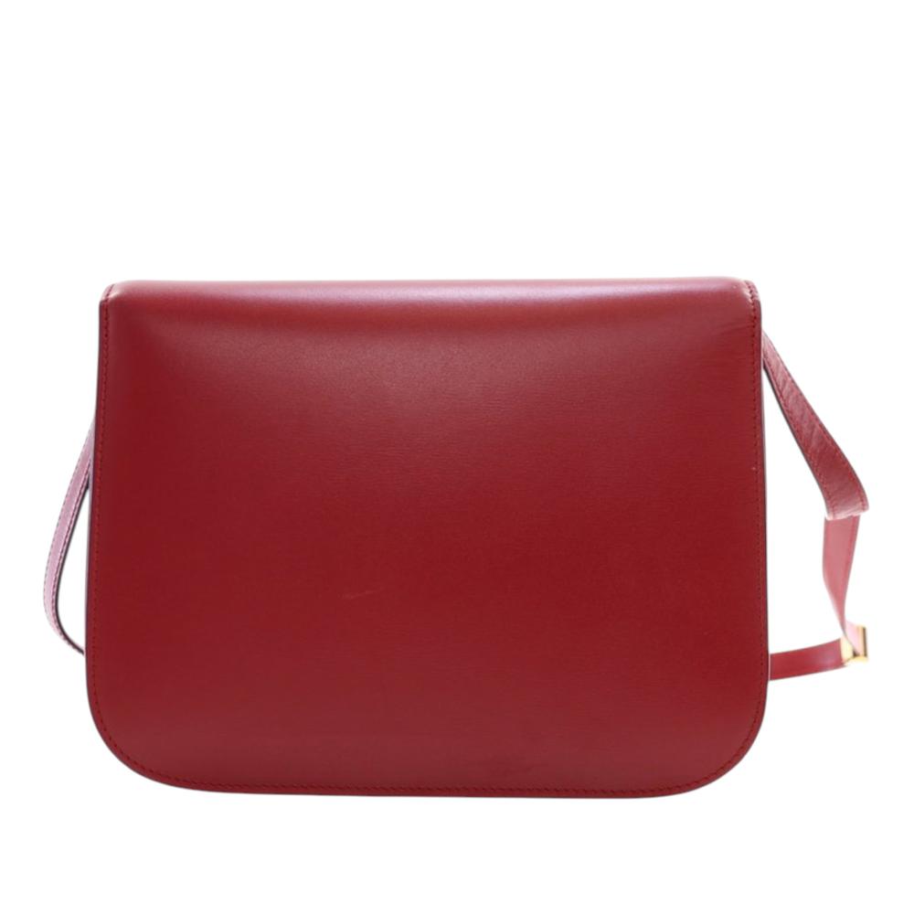 Celine B Celine Red Calf Leather Medium skin Classic Box Italy