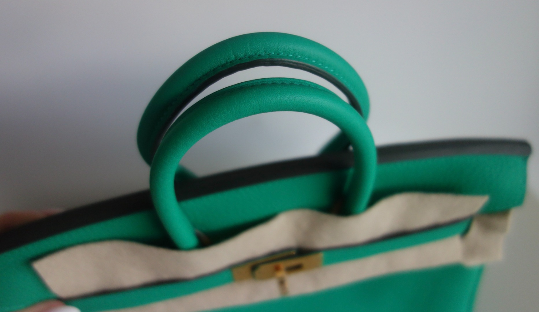 Hermès Sac Hermes Birkin 25 menthe